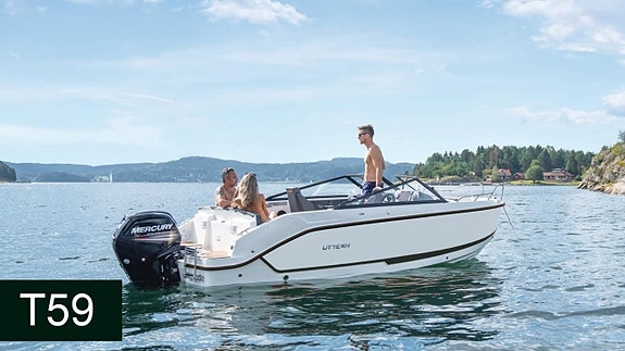 Uttern T59 Mercury F115 CT