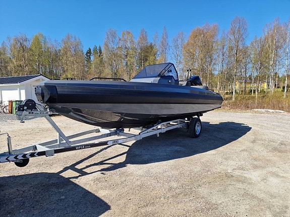 IRON 647 2022 Mercury F175 V6 2022 Fint skick 1-ägare Vagn 12 of 12