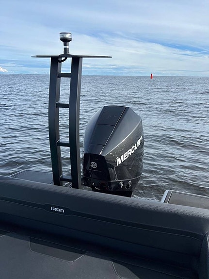 IRON 647 2022 Mercury F175 V6 2022 Fint skick 1-ägare Vagn 5 of 12