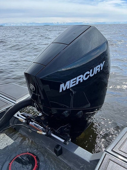IRON 647 2022 Mercury F175 V6 2022 Fint skick 1-ägare Vagn 2 of 12