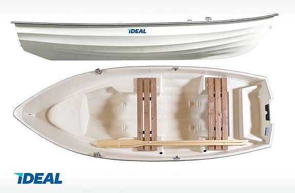 Roddbåt/motorbåt Ideal 415, 400