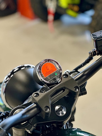Viarelli Scrambler 50,British Racing Green, omgående lev! 5 of 5