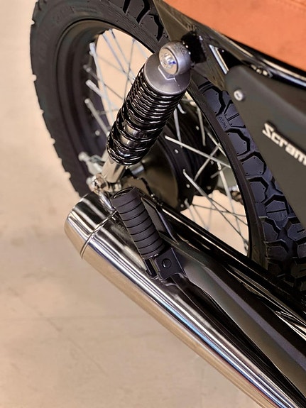 Viarelli Scrambler 50,British Racing Green, omgående lev! 7 of 7