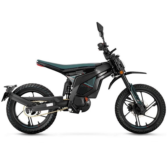 Viarelli Hyperide-S Black/Green Klass 1 - Elmoped 45 km/h 9 of 11