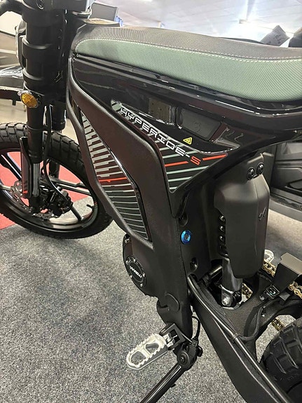 Viarelli Hyperide-S Black/Green Klass 1 - Elmoped 45 km/h 4 of 11