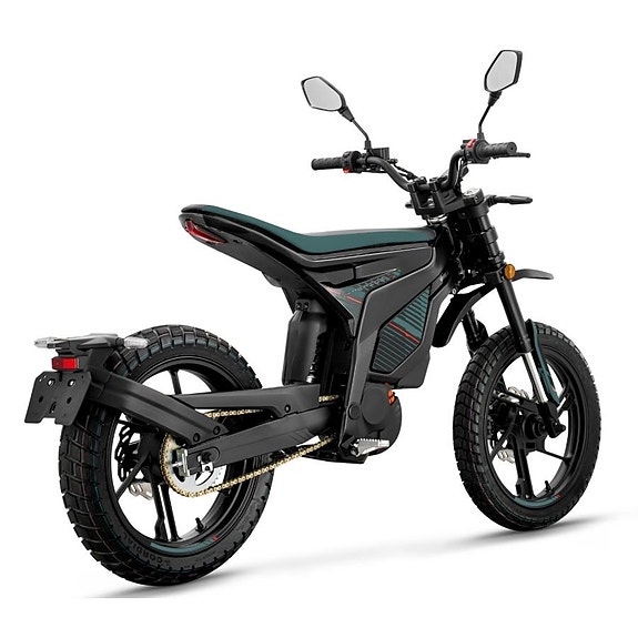 Viarelli Hyperide-S Black/Green Klass 1 - Elmoped 45 km/h 11 of 11