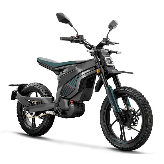 Viarelli Hyperide-S Black/Green Klass 1 - Elmoped 45 km/h 10 of 11