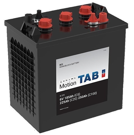 Batterier till Golfbil, Skylift, Städmaskin, mm