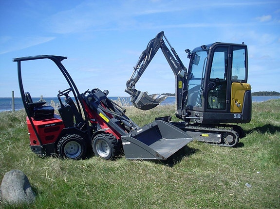 Smidiga Kompaktlastare uthyres