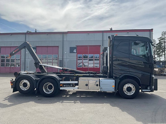 Volvo FH 500 6x2 lastväxlare Full plog Salt 2 of 5