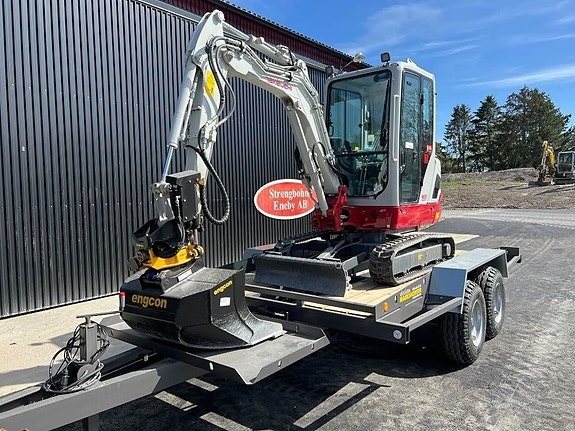 Takeuchi TB 225 Grävarpaket VM-Kärra Engcon 2 of 5