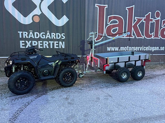Polaris 570 EPS Black Edition Skogpaket inkl snöblad