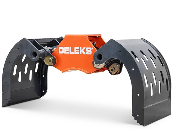 Sten/sorteringsgrip för minigrävare och skogskranar DKP-15