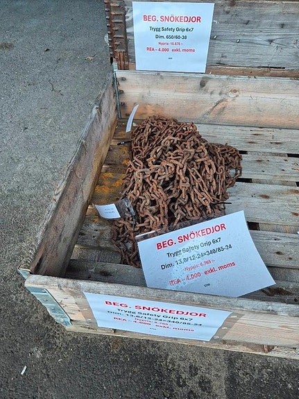 Trygg Safety Grip 6X7 Beg. snökedjor 340/85-24