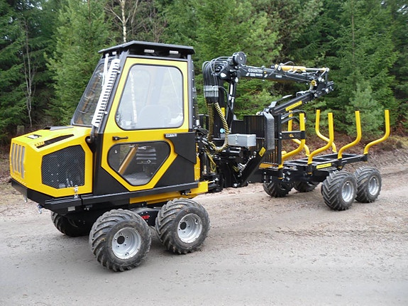 Kinetic 325 miniskotare / skördare