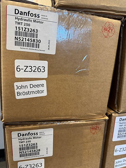 Matarvalsmotor John Deere 250cc