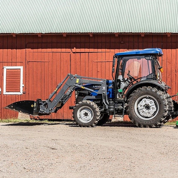 Traktor Lovol 75 hk 4wd med frontlastare, Stage V