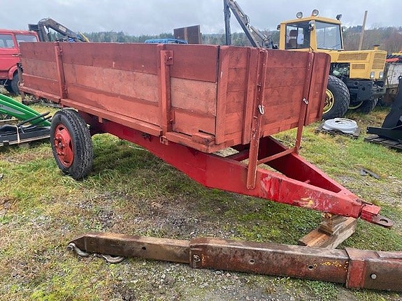 Traktorkärra utan tipp