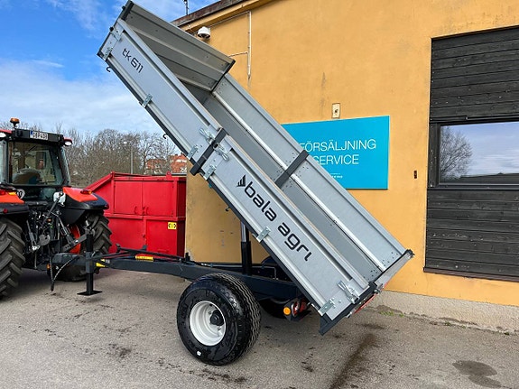 Bala Agri TK 611 Spannmålsvagn. Enkelaxlad 6 t. Bromsad
