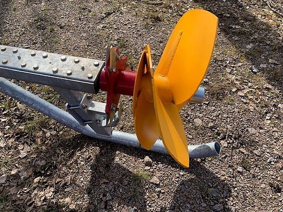 Gödsel omrörare Reck 7,4 m Turbo