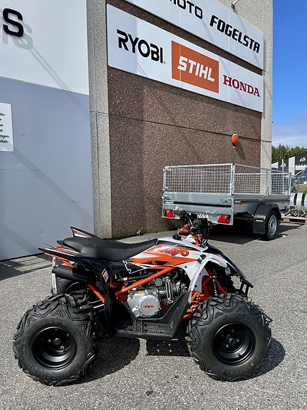 Kayo AT110cc barnfyrhjuling ATV Perfekta julklappen