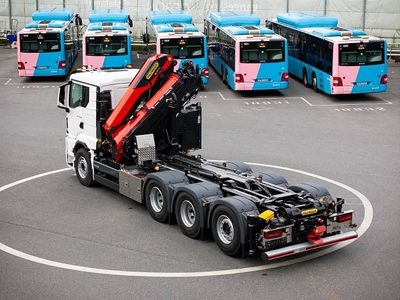 MAN TGS 35.520 Kran lastväxlare