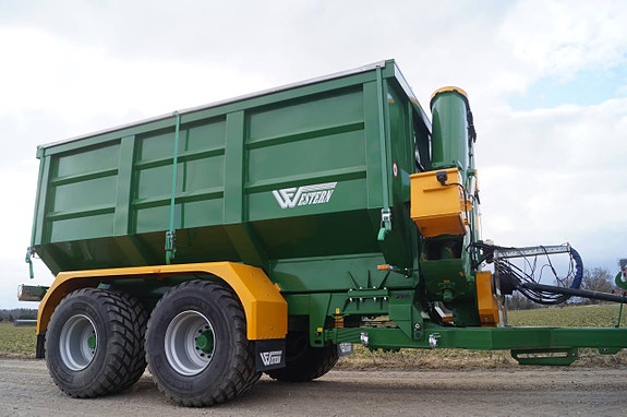 Western Fältvagn med skruvtömning