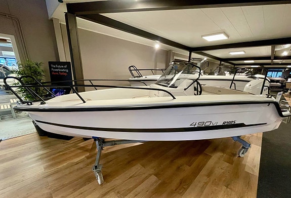 Ryds 490 VI Sport Yamaha F50 White MMG Edition Kampanj!