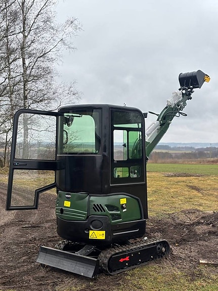 Grävmaskin 1800KG Briggs Stratton 13.5HP KAMPANJ 6 of 12