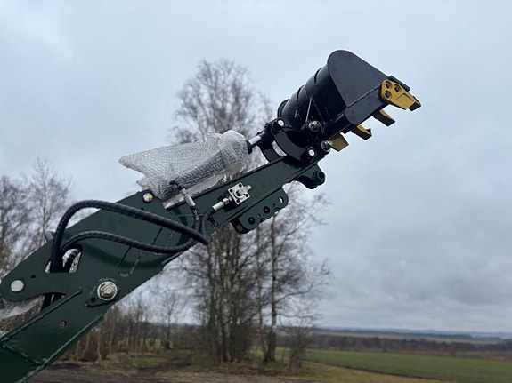 Grävmaskin 1800KG Briggs Stratton 13.5HP KAMPANJ 8 of 12