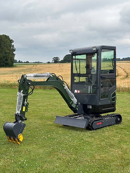Grävmaskin 1800KG Briggs Stratton 16.5HP OMGÅENDE LEV