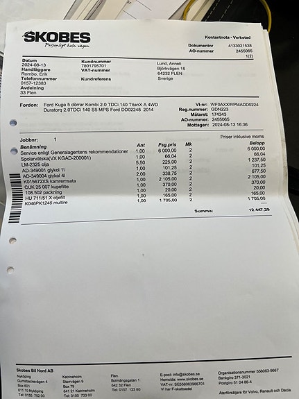 Ford Kuga 14 of 15