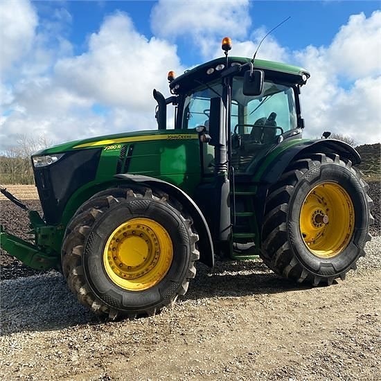 John Deere 7280 R - Original John Deere frontlift - 280 HP