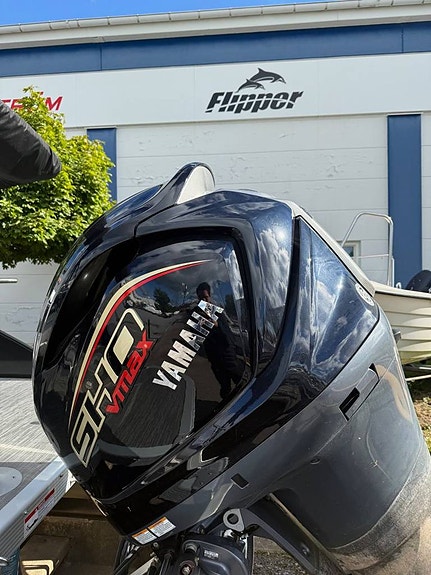 Demo Bennington L Bowrider Swingback + Yamaha 200 HK VMAX 12 of 12