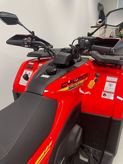 CFMOTO CForce 520 Touring Plogkampanj*Extrautr* Finns hemma i Orange och svart , Omgående leverans 5 of 5