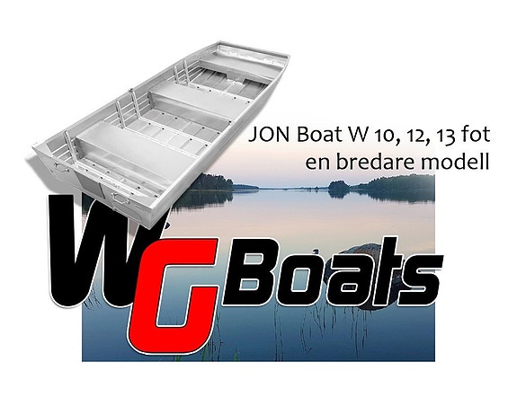 WG Boats Marine Jon 13 Wide aluminiumbåt 12 of 12