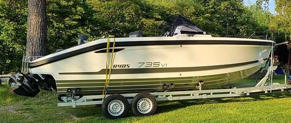 Vinterpris! Ryds 735 VI S-line -21 Mercruiser 250 inkl. vagn