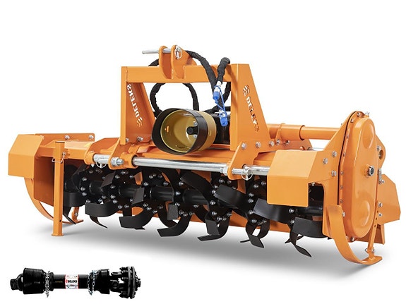 Tung jordfräs för traktorer, hydr. förskjutning DFH-180-IDR