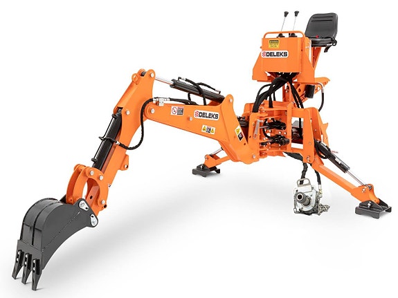 Grävaggregat DELEKS® DRS-2000 - För traktorer 40–90hk