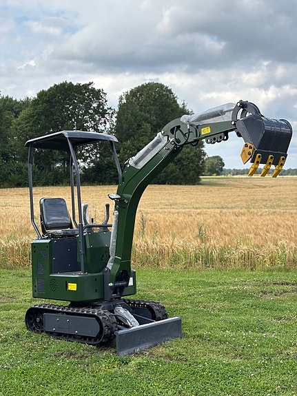 Grävmaskin / Minigrävare 1200KG B/S 13.5HP OMG Leverans