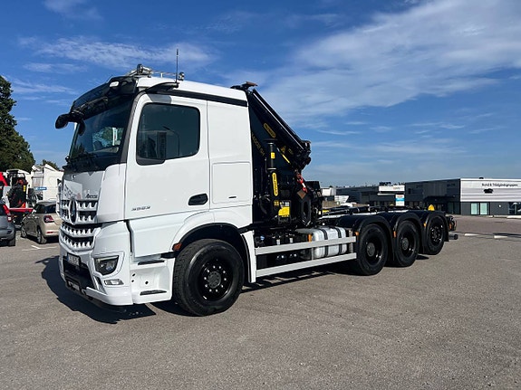 Mercedes Arocs 3553 8x4*4 Kranväxlare Palfinger & Jibb