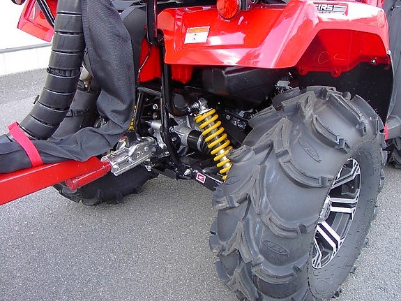 Honda Rubicon 520 + Kranman 1850 Pro+ 9 of 12