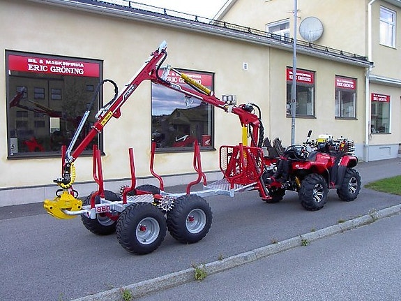 Honda Rubicon 520 + Kranman 1850 Pro+