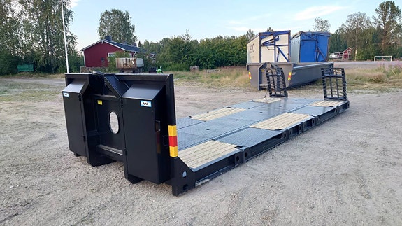 Maskinflak SISU 25T DeLuxe-5 med Hjulfickor