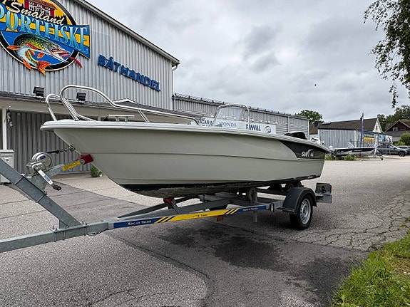 Som ny Suvi 440 med Tohatsu 30hk, Ekolod/Plotter och trailer 2 of 11