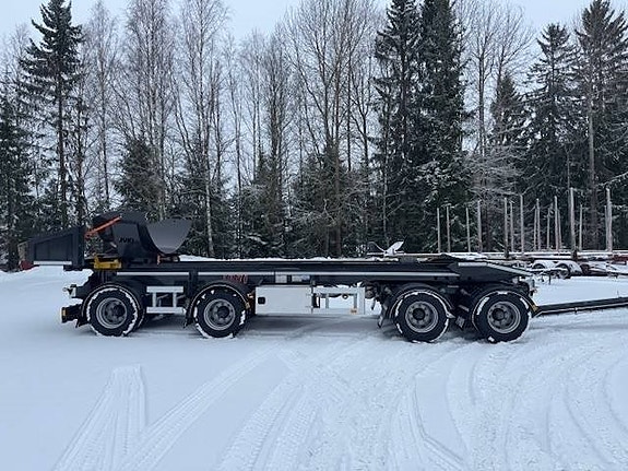 Jyki 4-axl lastväxlartipp/lastväxlarsläp/lastväxlarvagn