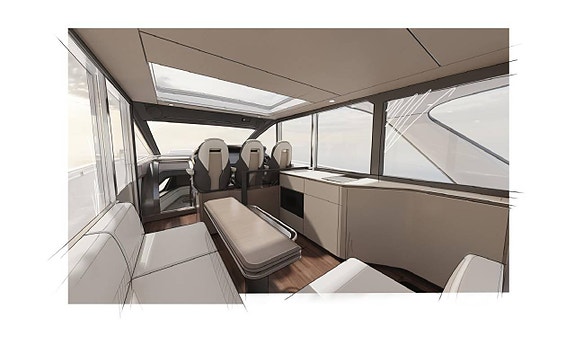 Princess C48 Deck Saloon 3 of 10