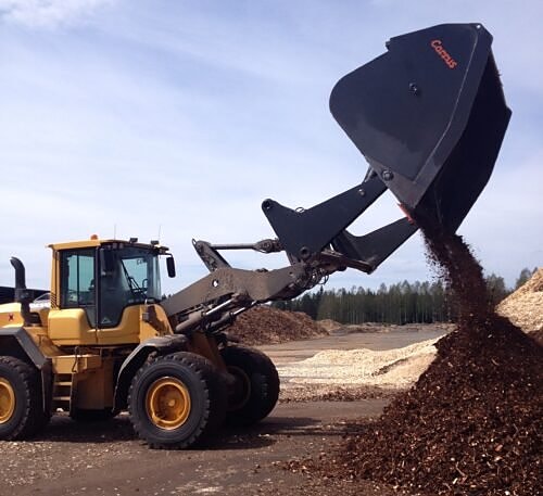 Högtippande- och lättmaterialskopor Todd Timber