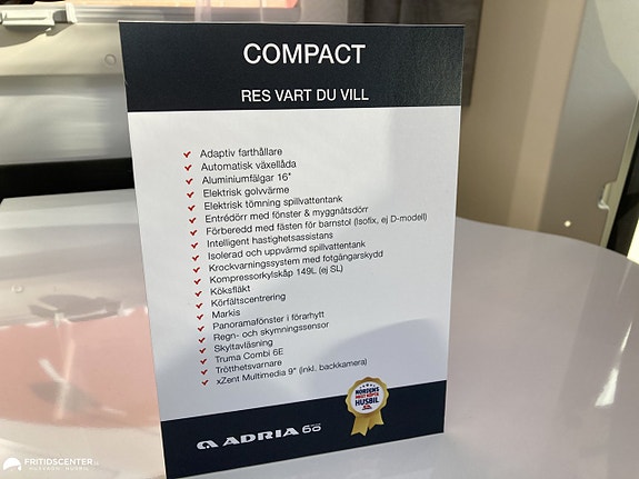 Adria COMPACT SL 14 of 15