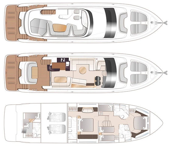 Princess F65 med bimini 12 of 12